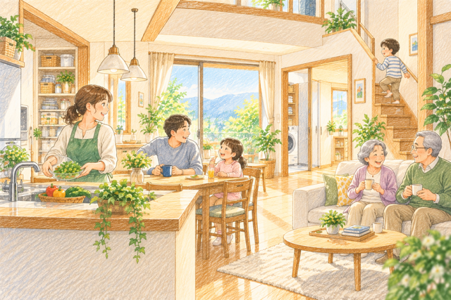 一級建築士の現場レポ【間取りの工夫】
